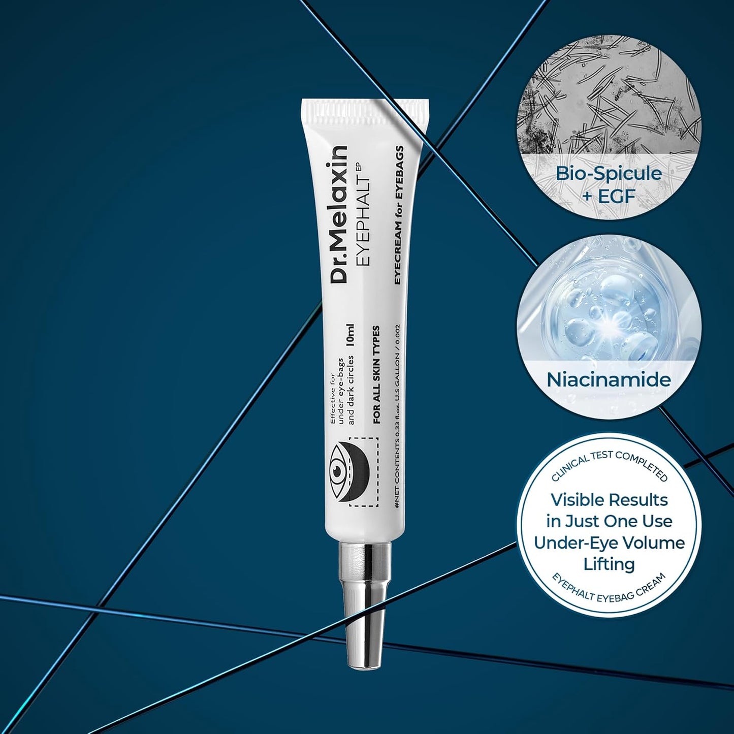 Dr. Melaxin Eyephalt Eyebag Cream – Korean Under Eye Lifting & Anti-Aging Treatment(10 ML)