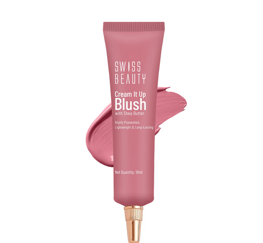 Swiss Beauty Cream It Up Blush with Shea Butter - Cheek-O-Pink Shade-05 (10 mL)
