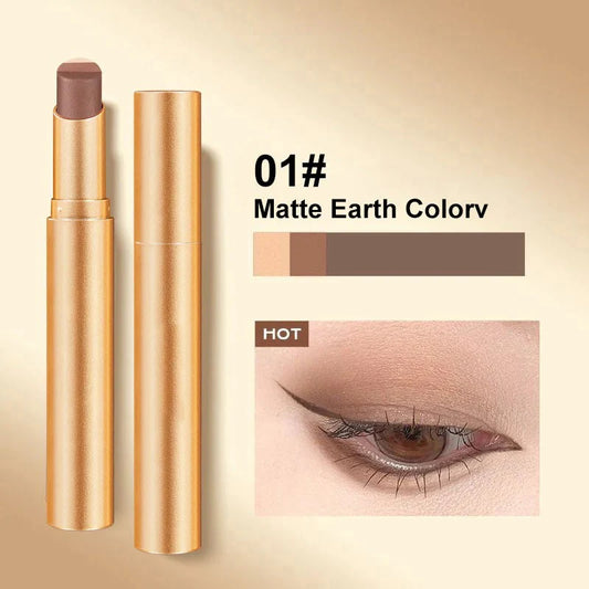 Shimmer Three Colour Eyeshadow Stick (Waterproof) Buy 1 Get 1 Free