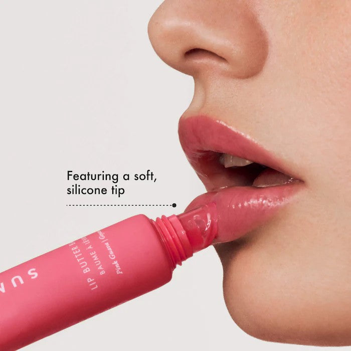 Summer Fridays Lip Butter Balm Treatment for Hydration + Nourishing Shine( Pink Guava)